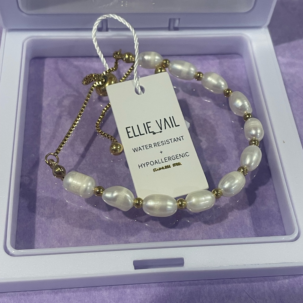 Ellie Vail Gold And White Womens Bracelet 50$